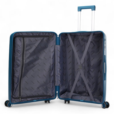 Hard Shell Suitcase Cabin TSA Luggage Travel Set