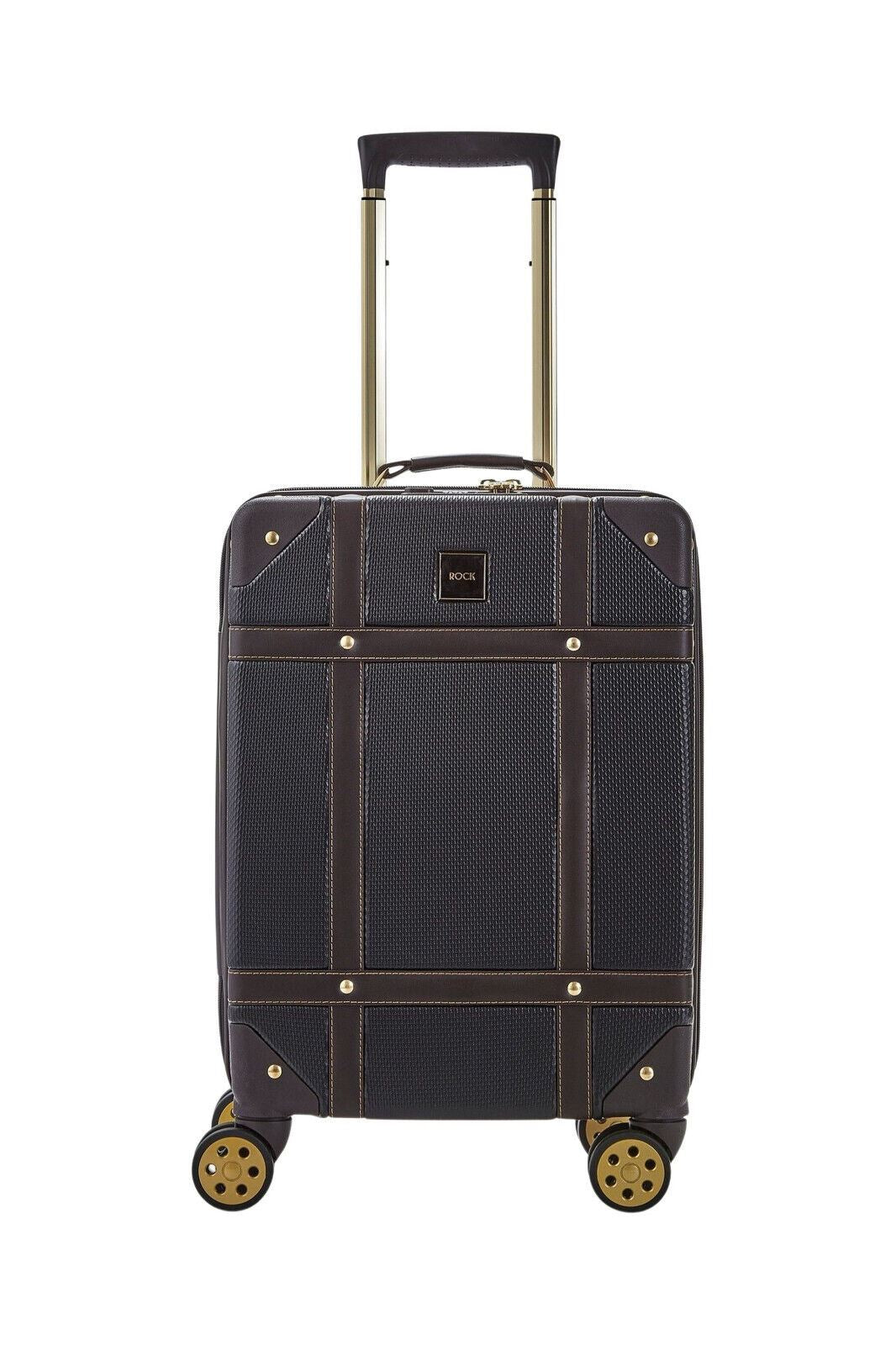 Vintage Hard Shell Luggage Trunk Suitcase Set