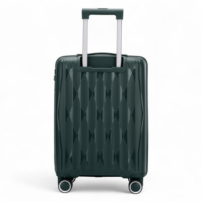 Hard Shell Suitcase Cabin TSA Luggage Travel Set