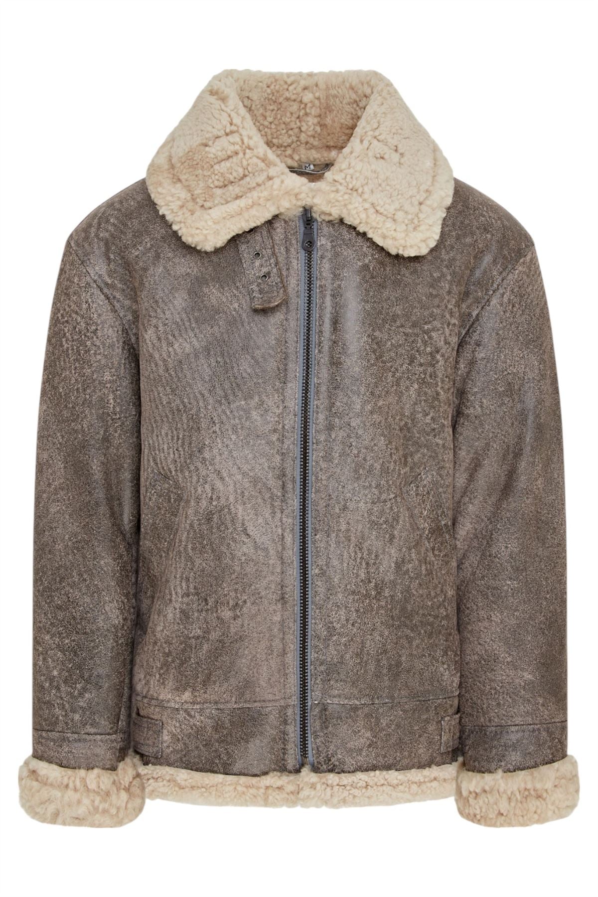 Herren B3 WW2 Fliegerjacke aus Schaffellleder - Houston 