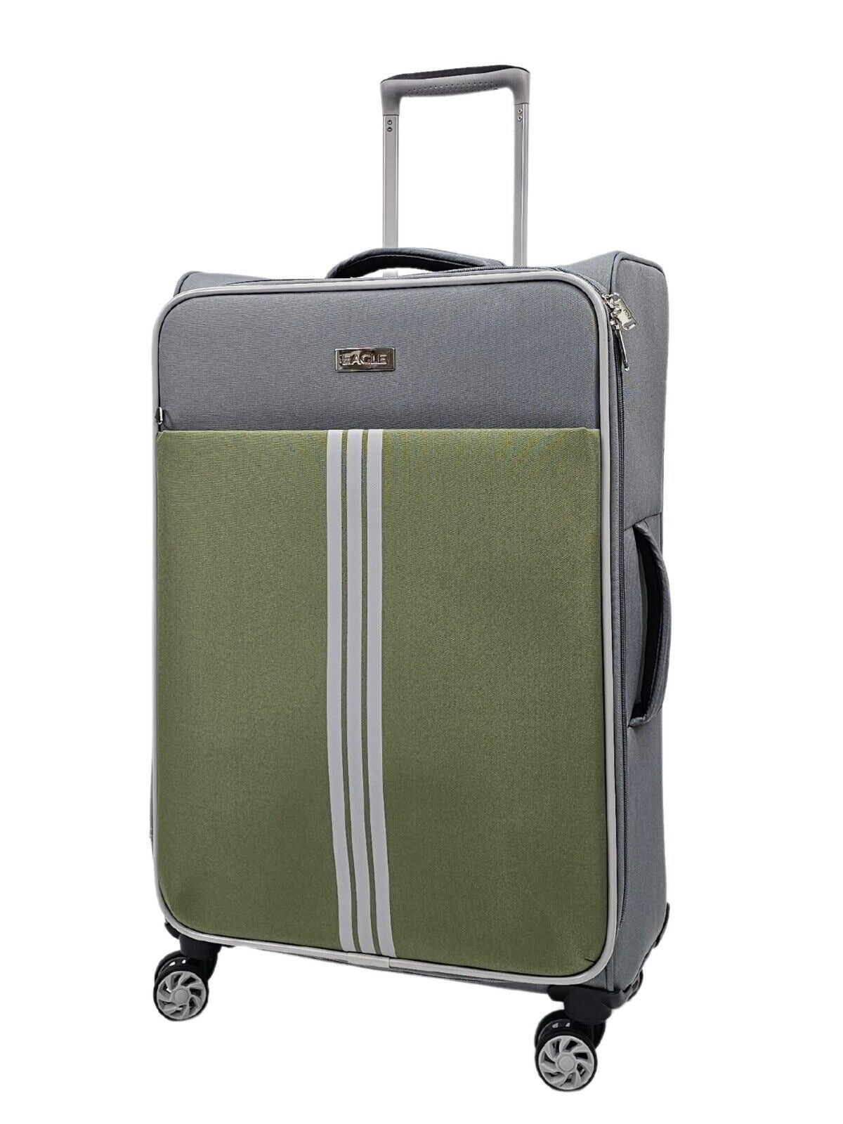 Lightweight  Soft Suitcases 4 Wheel Luggage Travel Bag