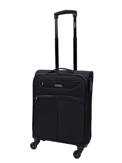 Lightweight Soft Cabin 4 Wheel Luggage Travel TSA Bag – Infinity Leather