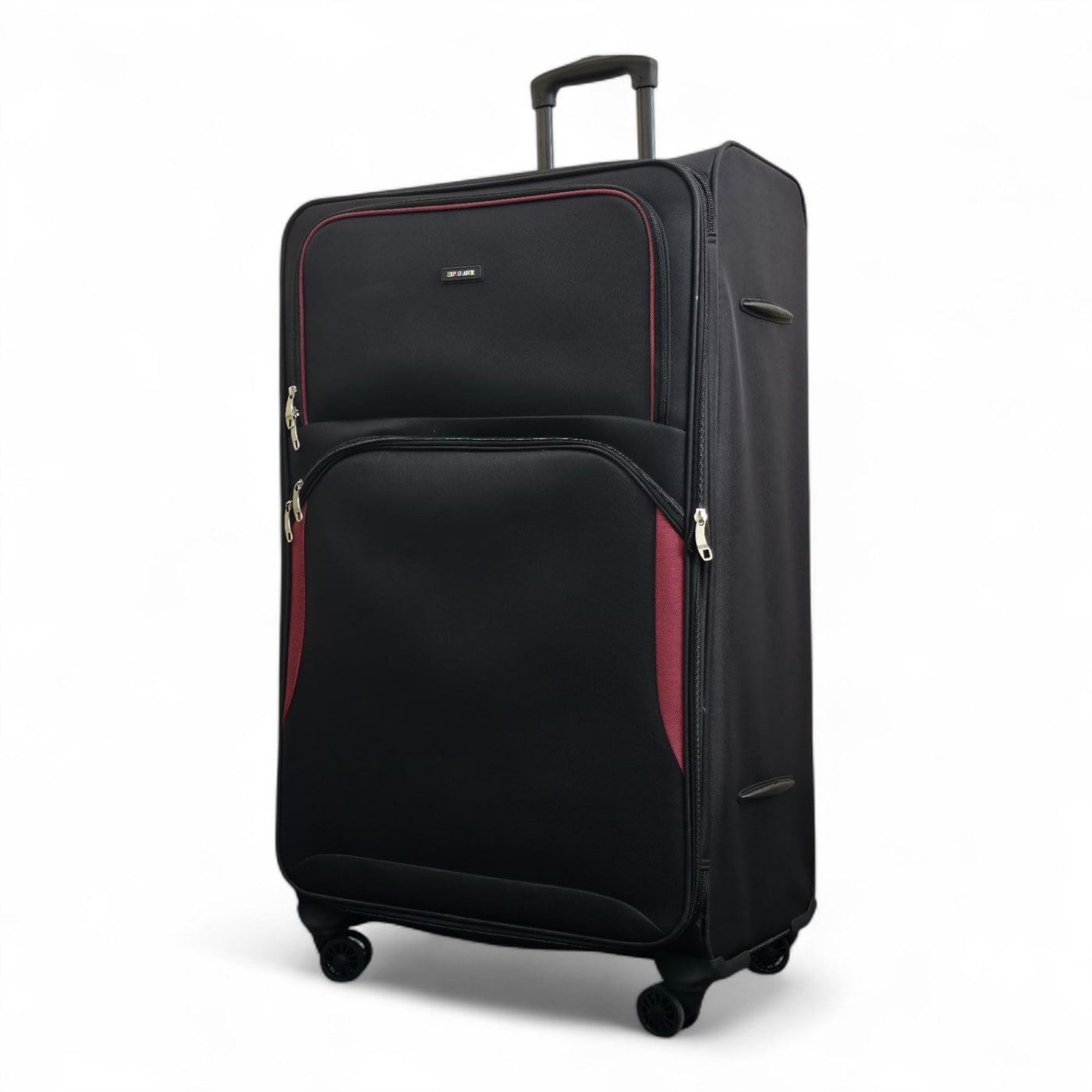 Expandable Soft 8 Wheel Lightweight Suitcase Luggage Travel Bags Set