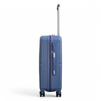 Robust ABS Hard Shell 8 Wheels Luggage Travel Holiday Cabin Suitcase Set