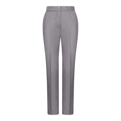 Women's 3 Piece Tailored Fit Plain Grey Formal Office Suit