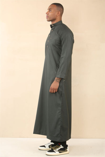 Men's Thobe Arab Saudi Emirati Islamic Clothing Jubba Robe