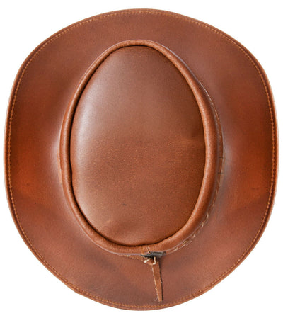 Cowboy Outback Real Leather Aussie Bush Hat