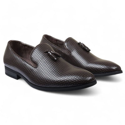 Men’s Formal Tassel Loafers Slip-On Leather Shoes
