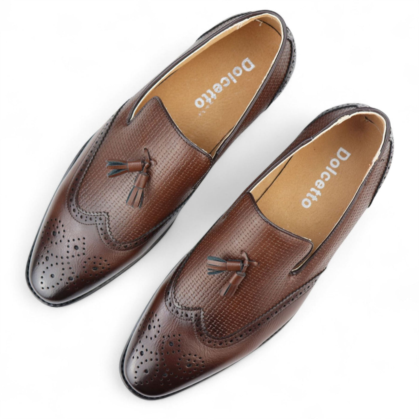 Men's Tassel Moccasin Loafers Smart Slip-On Dress Shoes