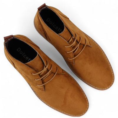 Men's Premium Desert Style Suede Chukka Boots