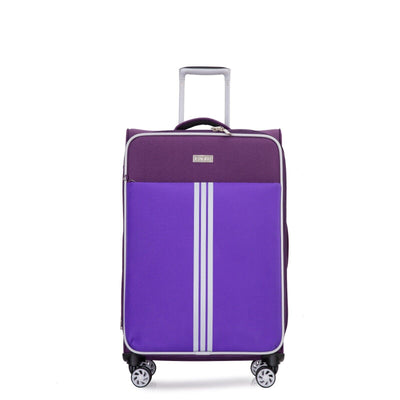 Lightweight  Soft Suitcases 4 Wheel Luggage Travel Bag