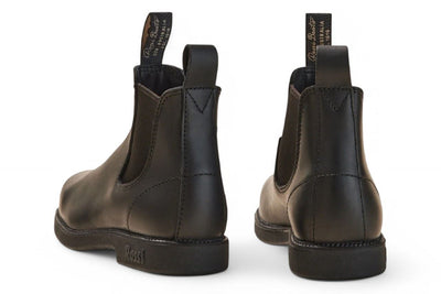 Rossi 607 Booma Black Leather Chelsea Boots