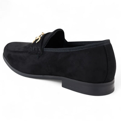 Men's Suede Moccasin Leather Lined Loafers