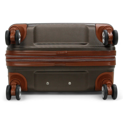 Expandable Hard Shell ABS Suitcase Set 8 Wheel Robust Travel Case Holiday Luggage