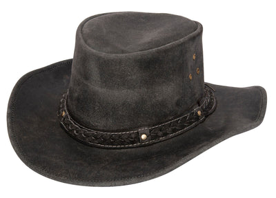 Cowboy Aussie Real Leather Bush Hat