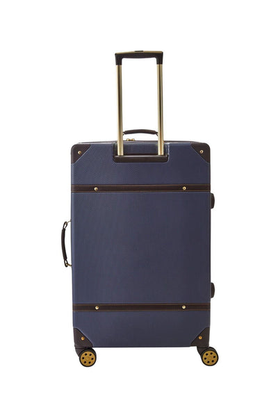 Vintage Hard Shell Luggage Trunk Suitcase Set
