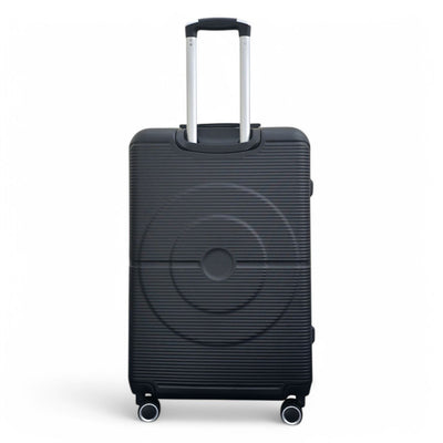 Robust ABS Hard Shell 8 Wheels Luggage Travel Holiday Cabin Suitcase Set