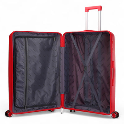 Hard Shell Suitcase Cabin TSA Luggage Travel Set