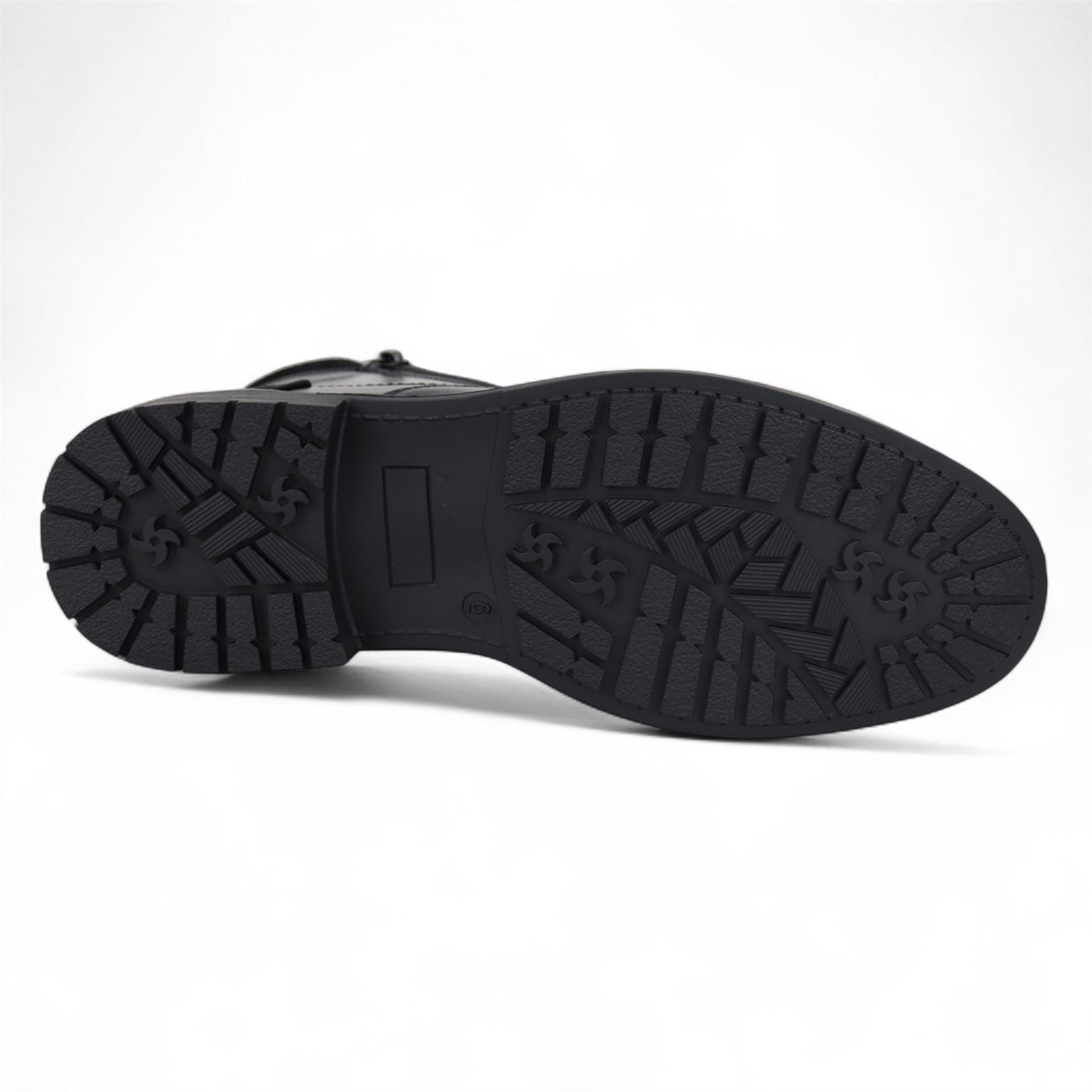 Men's Biker Lace-Up Ankle Boots