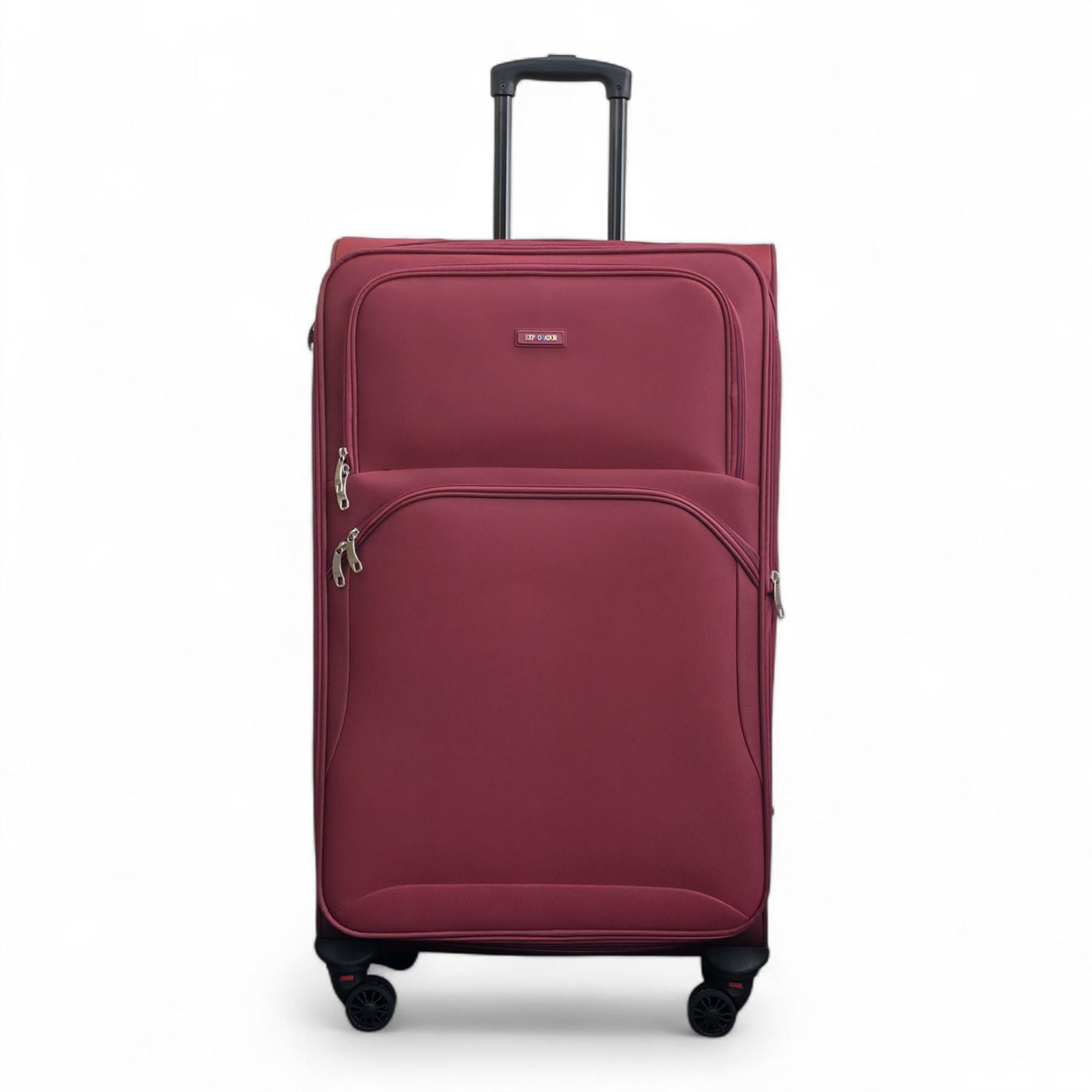 Expandable Soft 8 Wheel Lightweight Suitcase Luggage Travel Bags Set