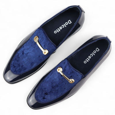Men’s Smart Loafers Leather Lined Velvet Slip-On Shoes