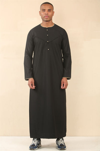 Men's Omani Eid Thobe  Saudi Emirati Jubba Robe