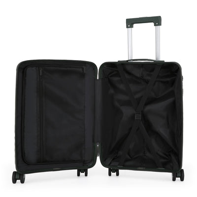 Robust Hard Shell Cabin Suitcase 36 x 24 x 55 cm TSA Luggage Suitable for Easyjet, Ryanair, Wizzair