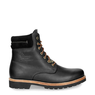 Panama Jack 03 C27 Mens Boots Black Waterproof Leather Laces Hiking Ankle Chukka