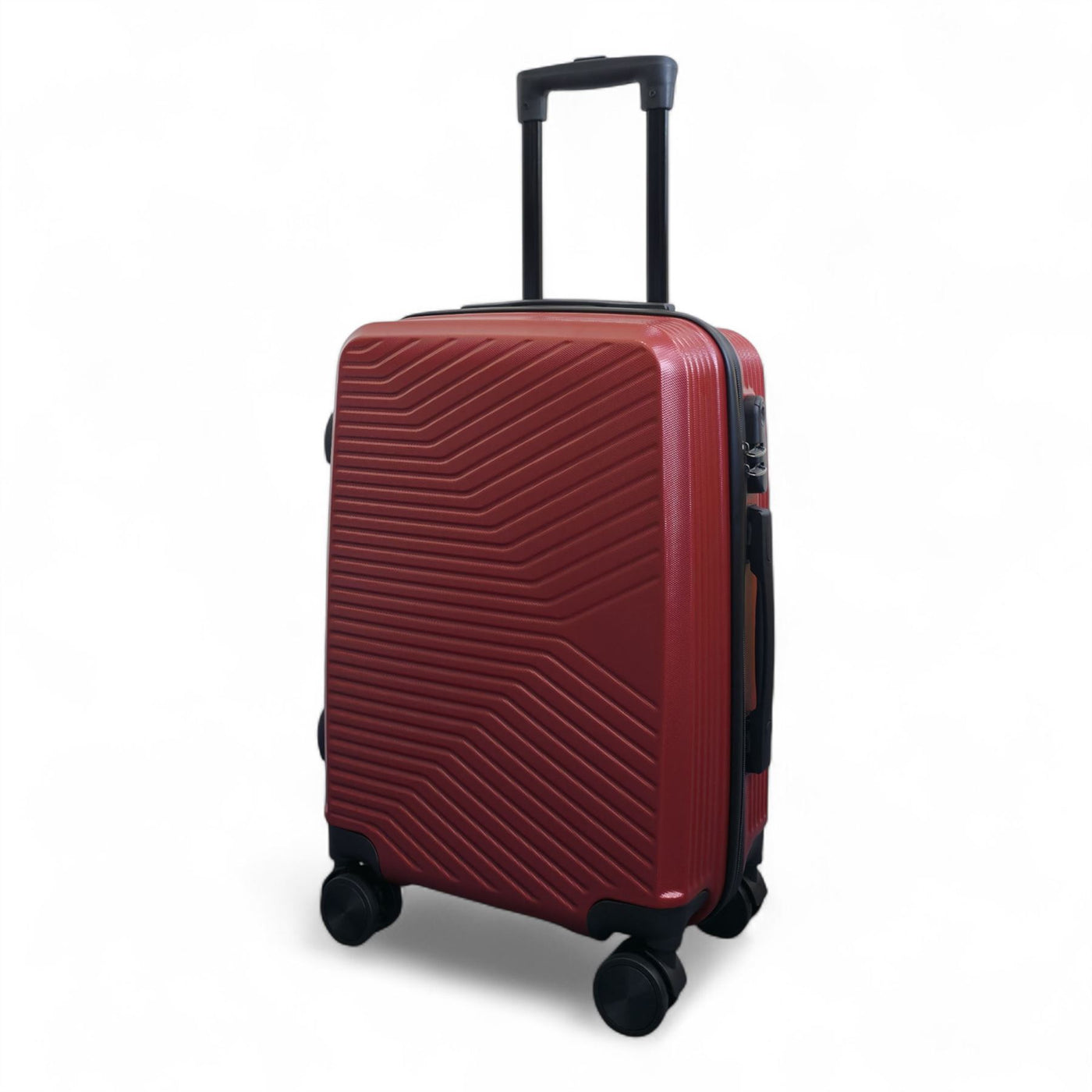 Hardshell Suitcase Set Robust 8 Wheel Luggage Cabin Case Bag