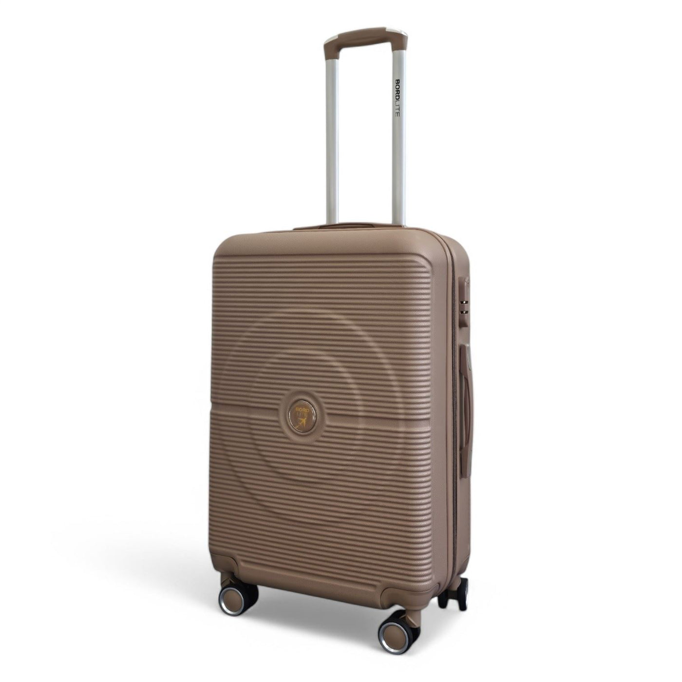 Robust ABS Hard Shell 8 Wheels Luggage Travel Holiday Cabin Suitcase Set