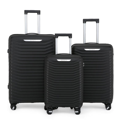 Hard Shell Suitcase Cabin TSA Luggage Travel Set