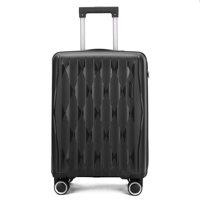 Hard Shell Suitcase Cabin TSA Luggage Travel Set