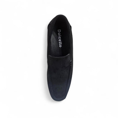 Men's Suede Loafers Lightweight Slip-On Casual Shoes