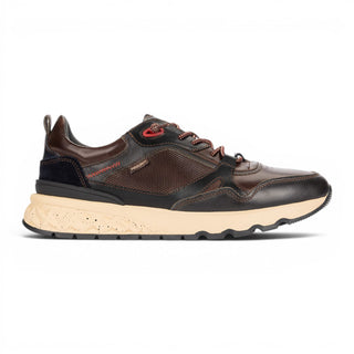Pikolinos Men's Brown Leather Sneakers Slip-on Trainers Shoes - Aranda