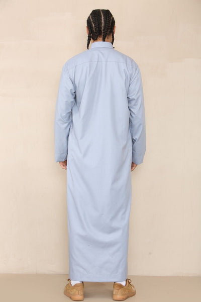 Mens Thobe Jubba Saudi Ramadan Eid Islamic Kaftan Kaudara Arabic Jubbah