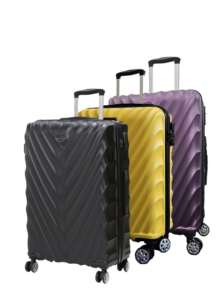 Chevron It Luggage Cabin Wheel Strong Hard Shell Suitcase Wheel