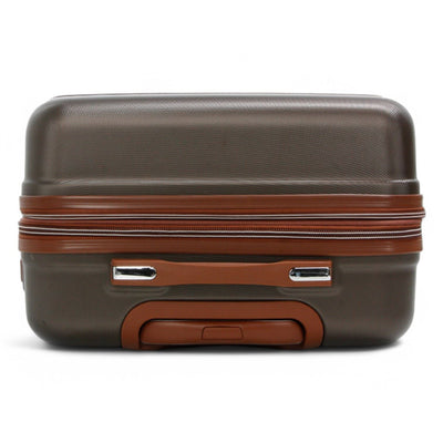 Expandable Hard Shell ABS Suitcase Set 8 Wheel Robust Travel Case Holiday Luggage