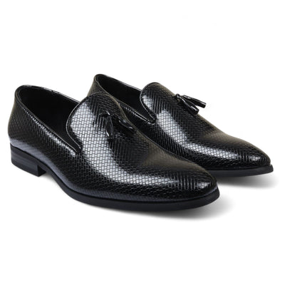 Men’s Formal Tassel Loafers Slip-On Leather Shoes