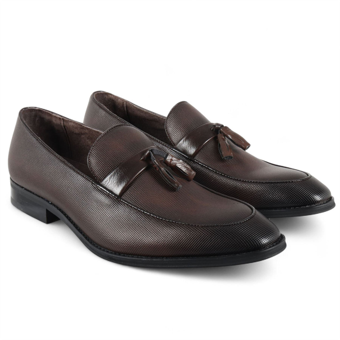 Men's Brown Classic Tassel Loafers Formal Shoes