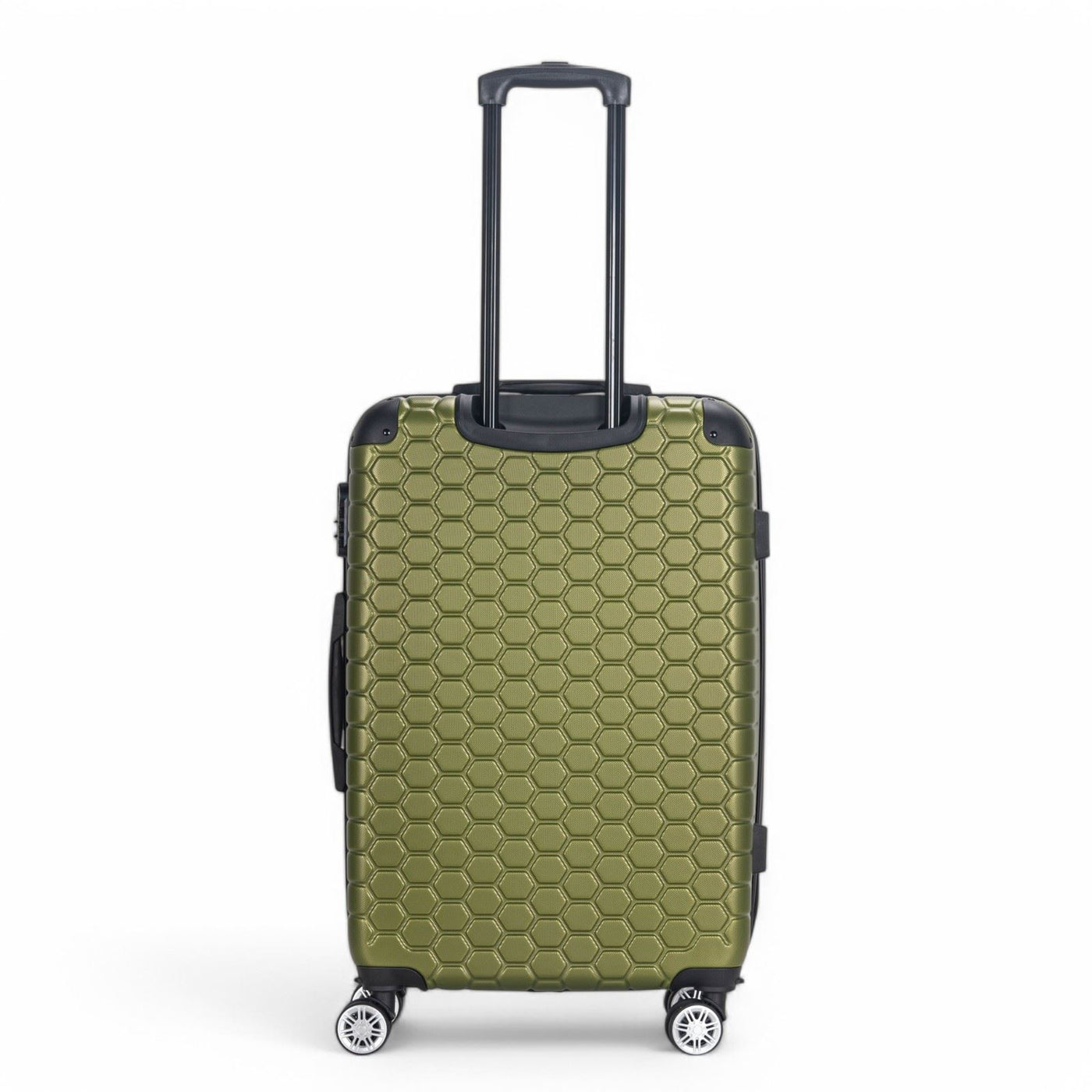 Expandable Hard Shell ABS 8 Wheel Luggage Travel Cabin Holiday Bags Suitcase Set