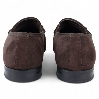 Men's Suede Moccasin Leather Lined Loafers