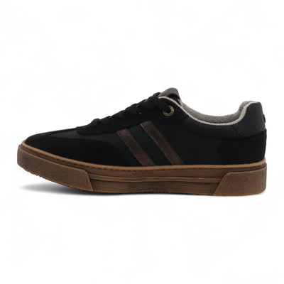 Mustang Women's Black Street Platform Sneakers Shoes