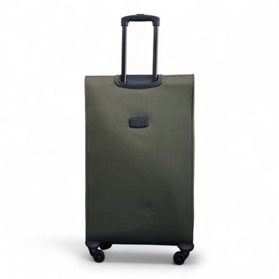 Expandable Soft 8 Wheel Lightweight Suitcase Luggage Travel Bags Set