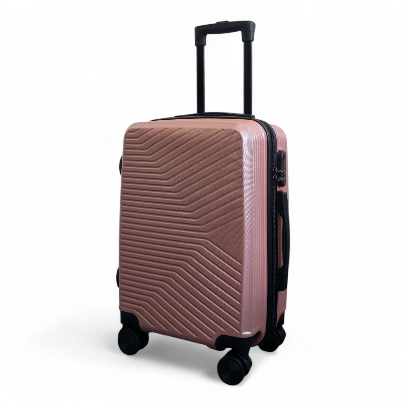 Hardshell Suitcase Set Robust 8 Wheel Luggage Cabin Case Bag
