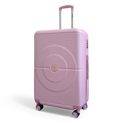 Robust ABS Hard Shell 8 Wheels Luggage Travel Holiday Cabin Suitcase Set