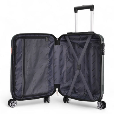 Hard Shell Cabin 36 x 22 x 56 cm ABS Suitcase Suitable for Easyjet, Ryanair, Wizzair
