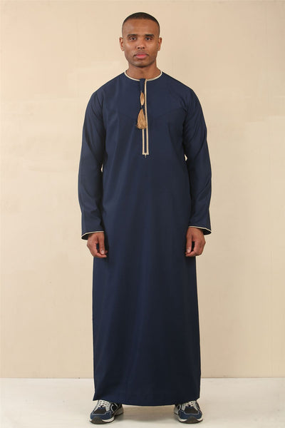 Men's Omani Eid Thobe  Saudi Emirati Jubba Robe