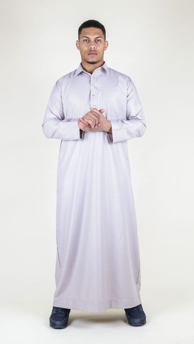 Mens Thobe Jubba Saudi Ramadan Eid Islamic Kaftan Kaudara Arabic Jubbah