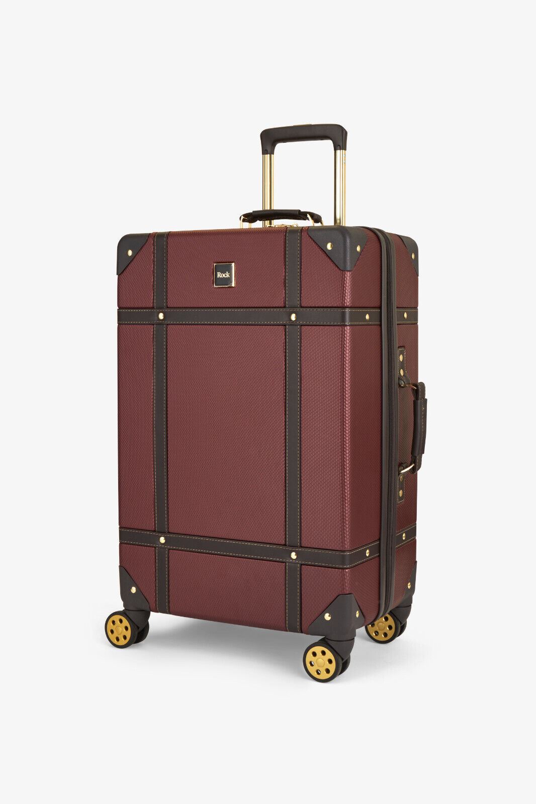 Vintage Hard Shell Luggage Trunk Suitcase Set