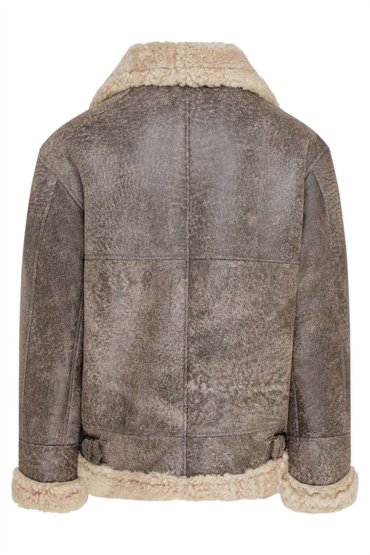 Herren B3 WW2 Fliegerjacke aus Schaffellleder - Houston 